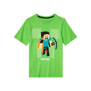 Minecraft Chlapčenské tričko (158/164, zelená)