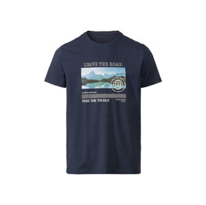 LIVERGY® Pánske tričko (S (44/46), námornícka modrá)