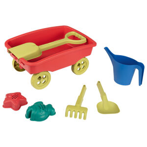 Playtive Súprava hračiek do piesku, veľká (vozík s príslušenstvom)