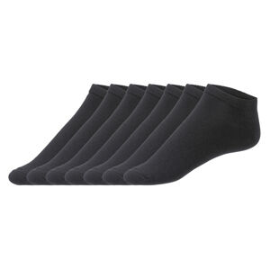 LIVERGY® Pánske ponožky, 7 párov (39/42, čierna)