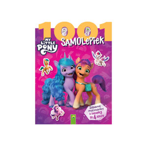 Kniha samolepiek/hádaniek (My Little Pony, 1001 samolepiek)