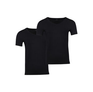 LOOKS by Wolfgang Joop Pánske spodné tričko, 2 kusy (M, čierna)
