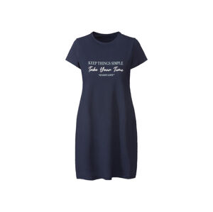 esmara® Dámska nočná košeľa (XS (32/34), navy modrá)