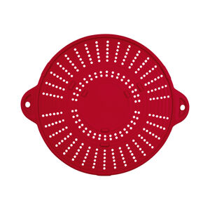 ERNESTO® Silikónová pokrievka 3 v 1, Ø 28,5 cm (červená)
