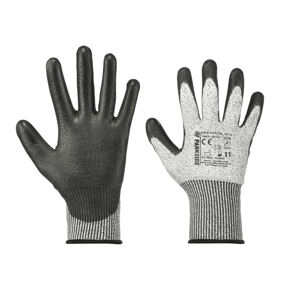 PARKSIDE® Pracovné ochranné rukavice proti porezaniu (veľkosť 11, čierna/sivá)