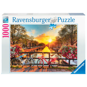 Ravensburger Puzzle, 1 000 dielikov (19606 Bicykle v Amsterdame)