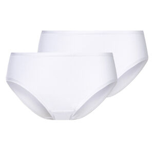 esmara® Dámske nohavičky s BIO bavlnou, 2 kusy (XL (48/50), biela)