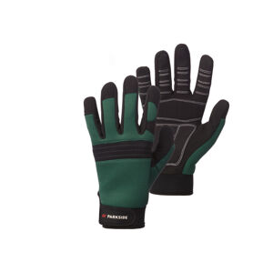 PARKSIDE® Dámske/pánske pracovné rukavice (11, zelená/čierna)