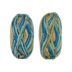 crelando® Vlna na ponožky Verena, 6-vláknová (modrá/námornícka modrá)