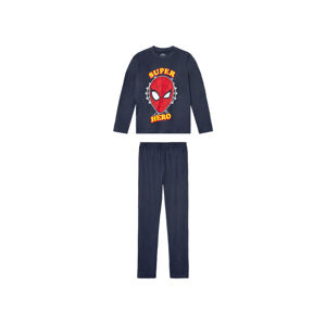 Chlapčenské bavlnené pyžamo (98/104, navy modrá, Spider-Man)