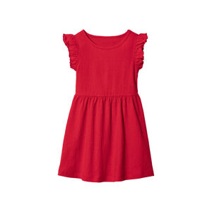 lupilu® Dievčenské šaty (122/128, červená)