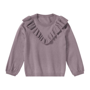 lupilu® Dievčenský pletený pulóver (98/104, ružovofialová)