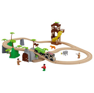 Playtive Železničná súprava džungľa/osobný vlak (džungľa)