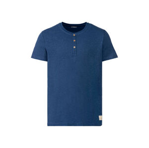 LIVERGY® Pánske konopné tričko (L (52/54), námornícka modrá)