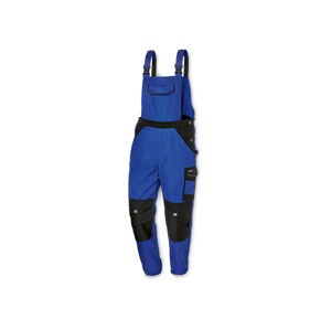 PARKSIDE PERFORMANCE Pánske pracovné nohavice na traky (52, modrá/čierna)