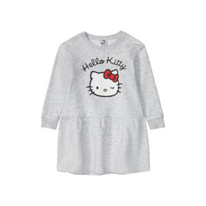 Dievčenské mikinové šaty  (110/116, Hello Kitty)