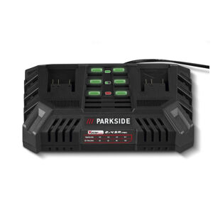 PARKSIDE® Dvojitá nabíjačka na akumulátor 20 V/4,5 A PDSLG 20 B1