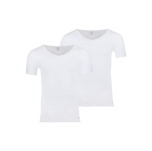 LOOKS by Wolfgang Joop Pánske spodné tričko, 2 kusy (L, biela)