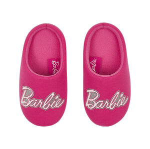 Barbie Dievčenské papuče (26/27, ružová)