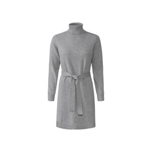 esmara® Dámske úpletové šaty (S (36/38), sivá)