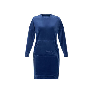 esmara® Dámske teplákové šaty  (XS (32/34), modrá)