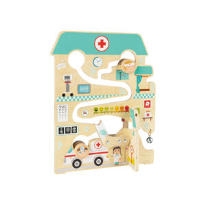 Playtive Obojstranná hra labyrint (hasiči a nemocnica)