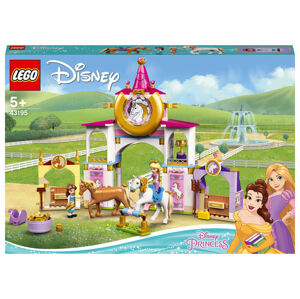 LEGO® Disney Princess™ 43195 Kráľovské stajne Krásky a Rapunzel