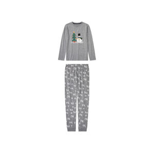pepperts!® Chlapčenské vianočné pyžamo (134/140, sivá)