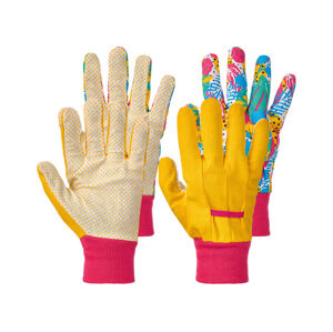 PARKSIDE® Záhradné rukavice, 2 páry (9, ružová/žltá)