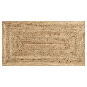 LIVARNO home Jutový koberec, 80 x 150 cm/Ø 100 cm (obdĺžnik)