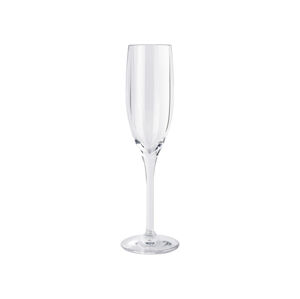 ERNESTO® Plastové poháre na víno/šampanské/vodu, 6 kusov (transparentná, poháre na sekt)