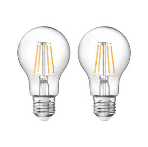 LIVARNO home Filamentová LED žiarovka (guľa E27, 2 kusy)