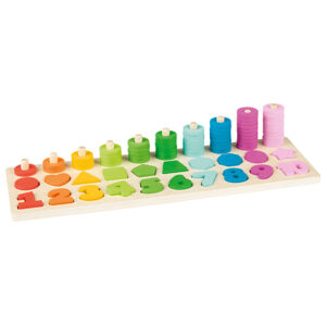 Playtive Drevená matematická Montessori hra (logická hra)