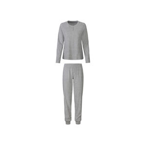 esmara® Dámske froté pyžamo (L (44/46), sivá)
