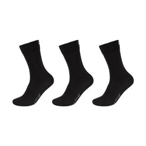 QS by s.Oliver Dámske/Pánske ponožky, 3 páry (35/38, čierna)