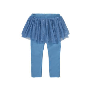 lupilu® Dievčenská tylová sukňa s legínami (122/128, modrá)