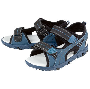 lupilu® Chlapčenské sandále (25, čierna/námornícka modrá)