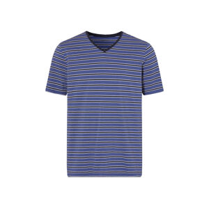 LIVERGY® Pánske tričko na spanie (XL (56/58), pruhy)