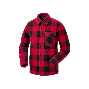 PARKSIDE® Pánska košeľová bunda (M (48/50), červená)