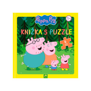 Detská knižka s puzzle (Prasiatko Peppa)