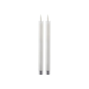 LIVARNO home LED sviečka z vosku (tyčová sviečka, 2 kusy)