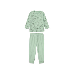 lupilu® Chlapčenské pyžamo s dlhým rukávom (122/128, zelená/vzor)