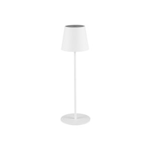 LIVARNO home Aku stolová LED lampa s USB a dotykovým stmievačom (biela)