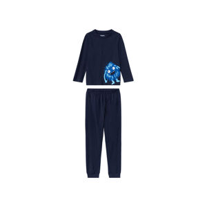 lupilu® Chlapčenské pyžamo z biobavlny (122/128, navy modrá)