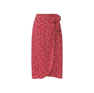 esmara® Dámska midi sukňa (XS (32/34), červená)