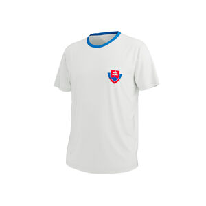 CRIVIT Pánsky futbalový dres Slovensko UEFA (XL (56/58), biela)