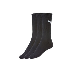 Puma Pánske ponožky, 3 páry (43/46, čierna)