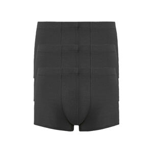 LIVERGY® Pánske boxerky, 3 kusy (XL, čierna)