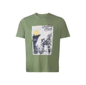LIVERGY® Pánske tričko XXL (XXL (60/62), zelená)