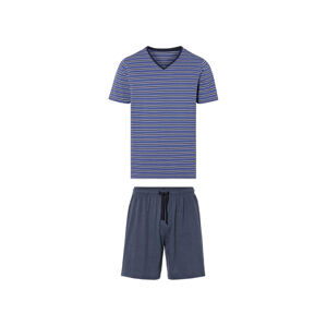 LIVERGY® Pánske pyžamo (M (48/50), modrá/navy modrá)